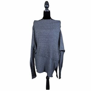 We The Free Charcoal Knit Top